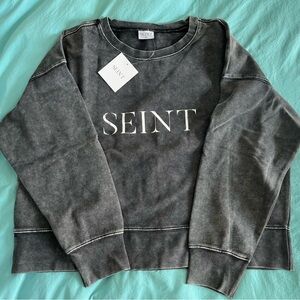 Seint Women's Black Sweater
